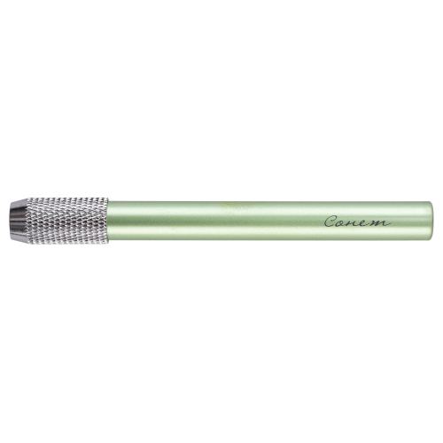 Держатель - удлинитель для карандаша СОНЕТ металлический, зеленый Металлик