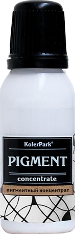 Концентрат акриловый пигментный универсальный "KolerPark" 20 мл., белый КР.90 