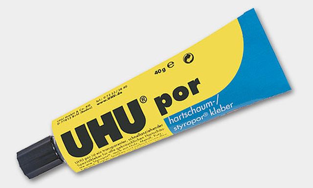 Клей универсальный для пористых пластиков UHU Por 40 гр. / 50 мл, 41341