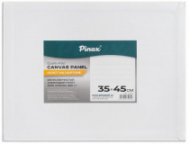 Холст грунтованный на картоне 35х45см, 100% хлопок, 280 г/м2 мелкозернистый Pinax