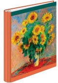 Тетрадь на кольцах А5, 120л., 60-65 г/м2 "Живопись. Claude Monet" глянц. Ламинация, тиснение фольгой