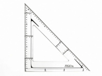 Угольник PROLine 45 гр 30 см