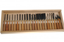 Набор "Татьянка" №5 из 23 стамесок по мягкому дереву (сталь Н 12с) "Татьянка"