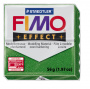 Пластика "Fimo effect", брус 56гр.Глиттер Зеленый