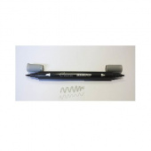 Аквамаркер "Сонет", двусторонний (кисточка и тонкий стержень), Светло-серый