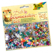 Набор камней и бусен для декорирования Folia