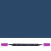 Аквамаркер "Сонет", двусторонний (кисточка и тонкий стержень), Берлинская лазурь