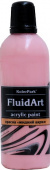 Краска декоративная, жидкий акрил Fluid Art "KolerPark" 800 мл., розовый КР.312