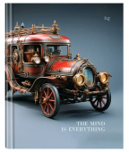 Тетрадь на кольцах А5, 160л., 60-65 г/м2 BG "Стимпанк", глянцевая ламинация