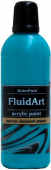 Краска декоративная, жидкий акрил Fluid Art "KolerPark" 800 мл., морской КР.305