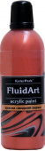 Краска декоративная, жидкий акрил Fluid Art "KolerPark" 800 мл., медь КР.322