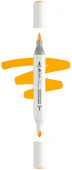 Маркер акриловый двусторонний "Сонет", перо кисть/пуля, Абрикосовый Y504