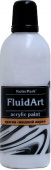 Краска декоративная, жидкий акрил Fluid Art "KolerPark" 800 мл., серебро КР.320
