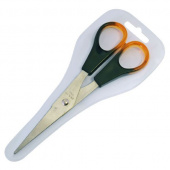 Ножницы 137мм. ручки под янтарь, ПВХ чехол с европодвесом "Space"