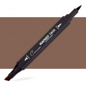 Маркер спиртовой Сонет Twin Brush, Сиена жженая