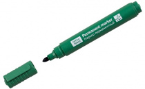Маркер перманентный OfficeSpace "8004А" зеленый, пулевидный, 3мм
