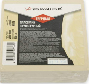 Пластилин скульптурный "VISTA-ARTISTA" СКУЛЬПТАЛИН VSSP-500 Studio 0.5 кг №2 белый твердый