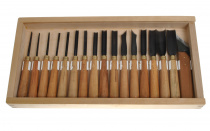 Набор "Татьянка" №4 из 17 стамесок по мягкому дереву (сталь Н 12с) "Татьянка"