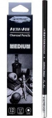 Карандаш угольный ACMELIAE (Medium), (1штука, упаковка 12 штук)