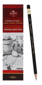 Карандаш чернографитный KOH-I-NOOR "Toison D'or 1900" 6B, заточенный