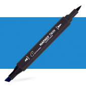 Маркер спиртовой Сонет Twin Brush, Ярко-голубой