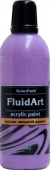 Краска декоративная, жидкий акрил Fluid Art "KolerPark" 80 мл., фиолетовый КР.311