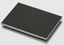 Скетчбук для графики и маркеров А5 Black 148х210 мм., 42л белой бумаги 160г/м2, обложка 300г/м2