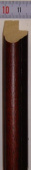 Рама 15 х 21 см БС 307 со стеклом, багет деревянный "Малайзия", "4 пальца"