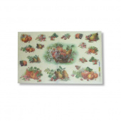 Бумага рисовая для декупажа Renkalik 25 г/м2 35х50см. 5л/уп Фрукты