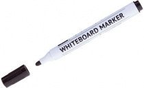 Маркер для белых досок на спиртовой основе OfficeSpace черный, пулевидный 2,5мм