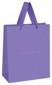 Пакет подарочный 33*42*12см MESHU "Monocolor. Lavender", отд. фольгой, матовая ламинация Пакет подарочный 33*42*12см MESHU "Monocolor. Lavender", отд. фольгой, матовая ламинация