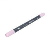 Аквамаркер "Сонет", двусторонний (кисточка и тонкий стержень), Светло-розовый