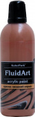 Краска декоративная, жидкий акрил Fluid Art "KolerPark" 800 мл., коричневый КР.309