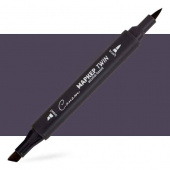 Маркер спиртовой Сонет Twin Brush, Сиренево-серый