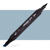 Маркер спиртовой Сонет Twin Brush, Сине-серый 3