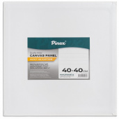 Холст грунтованный на картоне 40х40см, 100% хлопок, 280 г/м2 мелкозернистый Pinax