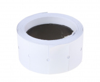 Ценники роликовые белые для этикетпистолета самоклеящиеся по 1000шт. в ролике 12х21мм.