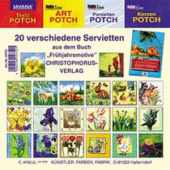 Салфетка для декупажа (1шт.) (Уп. 20 мотивов по 1шт) "Весенние мотивы" "Kreul"