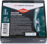 Пластилин скульптурный "VISTA-ARTISTA" СКУЛЬПТАЛИН VSSP-500 Studio 0.5 кг №4 оливковый твердый