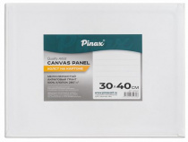 Холст грунтованный на картоне 30х40см, 100% хлопок, 280 г/м2 мелкозернистый Pinax