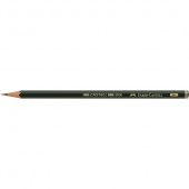 Карандаш чернографитовый Faber-Castell "Castell"-9000, 6Н