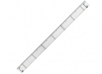 Рейсшина с рисками PROLine 70см