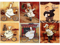 Карта для декупажа "Поварята" 21х30см. 54г/м2 (1шт.) (Уп. 5шт)