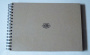 Скетчбук FALAFEL для зарисовок 200г/кв.м 210х297мм 62л спираль, Grey Aquar акварельная бумага