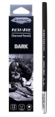 Карандаш угольный ACMELIAE (Dark), (1штука, упаковка 12 штук)
