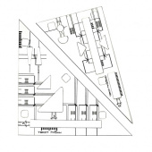 Архитектурные угольники 2 шт., 30 и 45 градусов для черчения PROLine