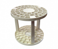 Подставка для кистей пластик. 13х14,5 см.