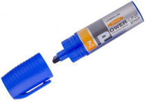 Маркер перманентный промышленный Line Plus "PER-2707" синий, скошенный, 7мм