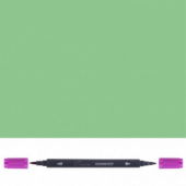 Аквамаркер "Сонет", двусторонний (кисточка и тонкий стержень), Малахит