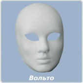 Маска -заготовка для росписи пласт.большая Tinta Viva Hobby "Вольто"